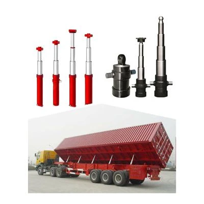 Multi-Stage Telescopic Hydraulic Cylinder Til Selvdumpning Vehicle Tipper
